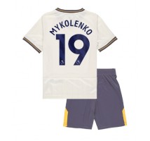 Everton Vitaliy Mykolenko #19 Koszulka Trzecia dzieci 2024-25 Krótki Rękaw (+ krótkie spodenki)